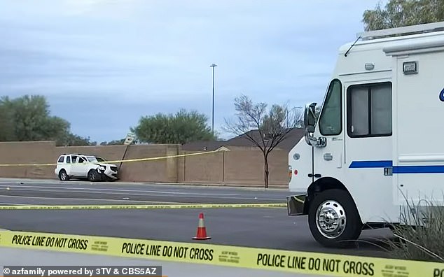 Montes' car was found crashed into a wall at the side of a road